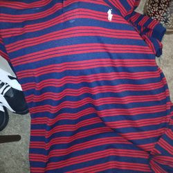 POLO RALPH LAUREN MENS STRIPED SHIRT