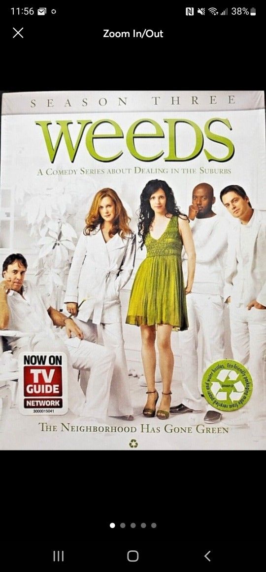 Weeds Season 3 (DVD, 2007) Box Set, 3 DVD Discs (Factory Sealed)