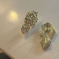 14k and 18k gold plated earrings