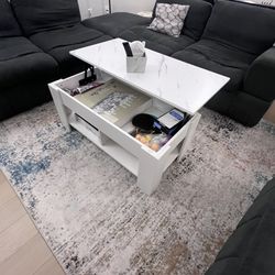 Coffee Table (marble design finish)