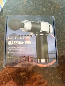 Massage Gun Deep Tissue, Handheld Percussion Muscle Massager for Back