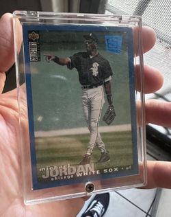 Michael Jordan Baseball Card