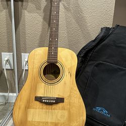 Lyon Brand Guitar And Carry Case Included