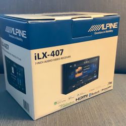 Alpine iLX-407 7-inch AUDIO/VIDEO RECEIVER