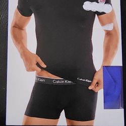 CALVIN KLIEN AIR-FX MICROFIBER STRETCH SS T-SHIRT