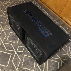 Kicker 44DL7S122 Dual 12" Solo-Baric L7S Enclosure