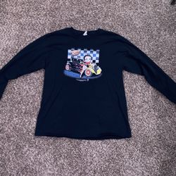 betty boop hot rod tee size L
