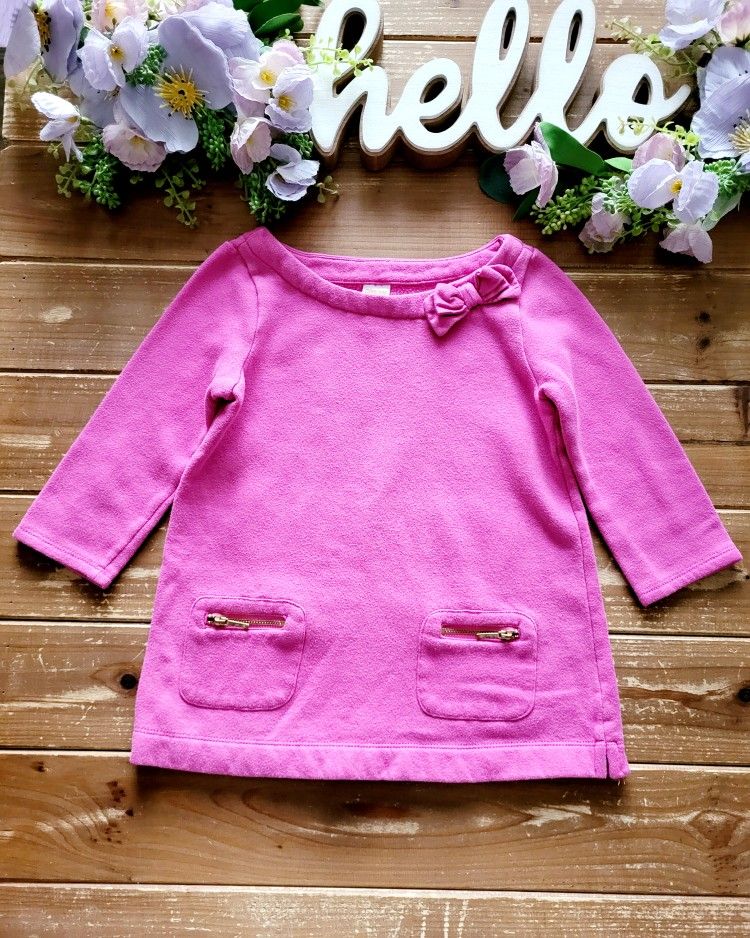 SIZE 10 GIRLS THREE-QUARTER SLEEVES TUNIC