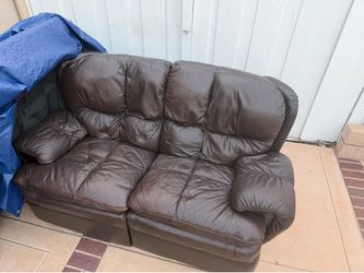 Leather Couch