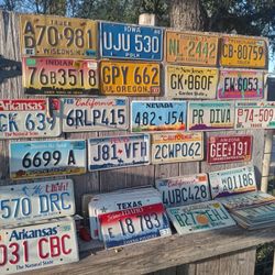 Old License Plates