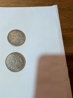 2 morgan silver coin