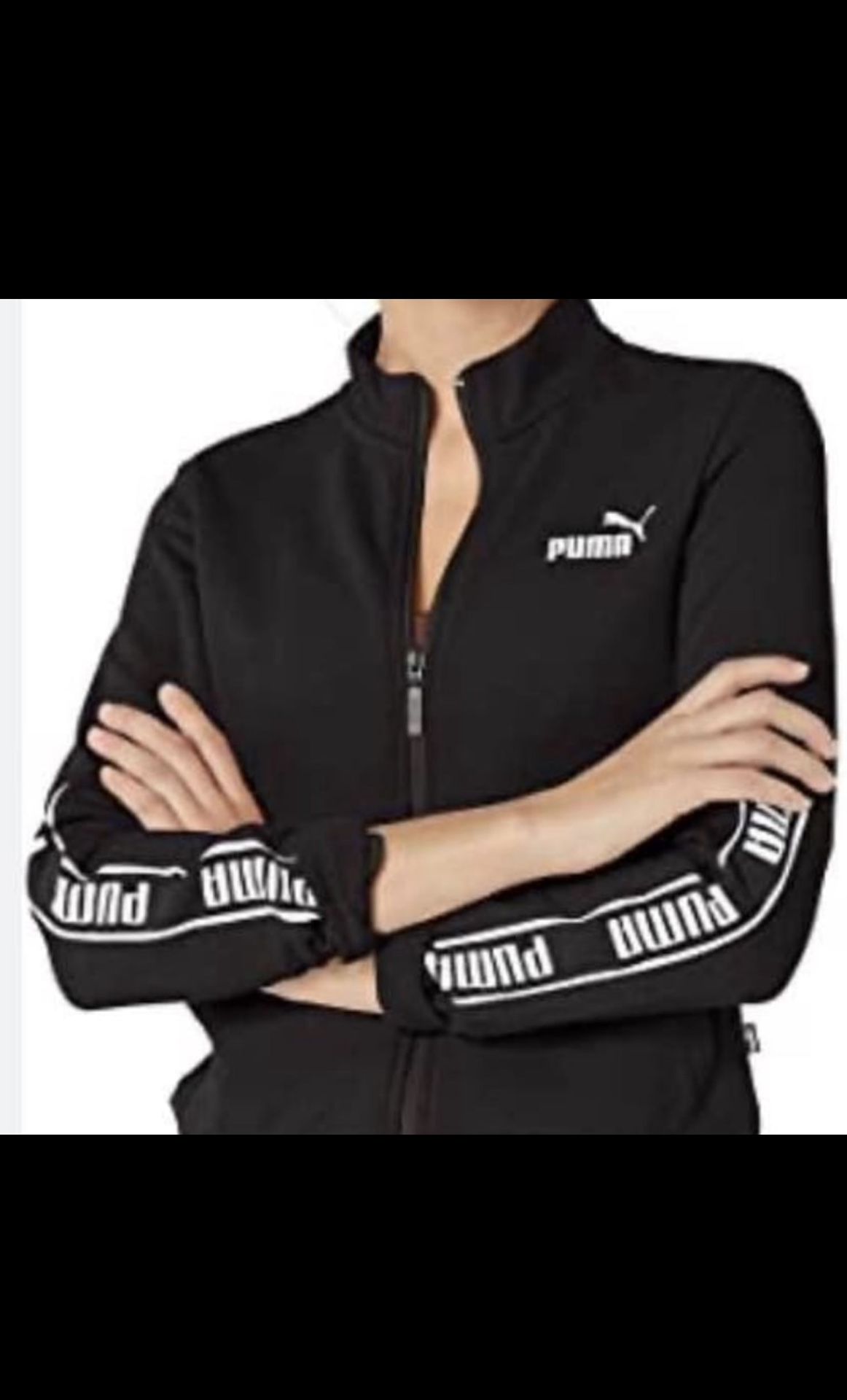 Puma Women’s Amplified Full Zip Jacket French Terry/Small