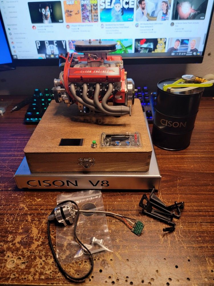 Cison OHV V8 Engine With Extras