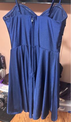 City “Sunshine” Blue Sparkle Dress