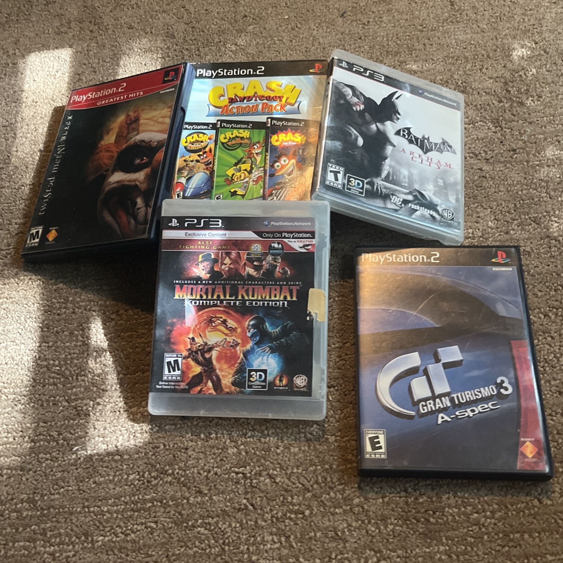 PS2 And PS3 Games