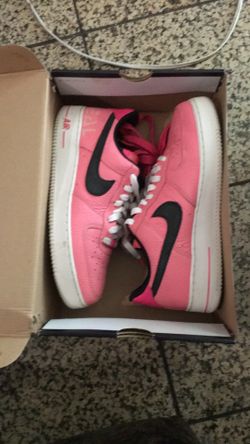 Air Force1 low 07  Pink Gaze Black Size 9 Men 