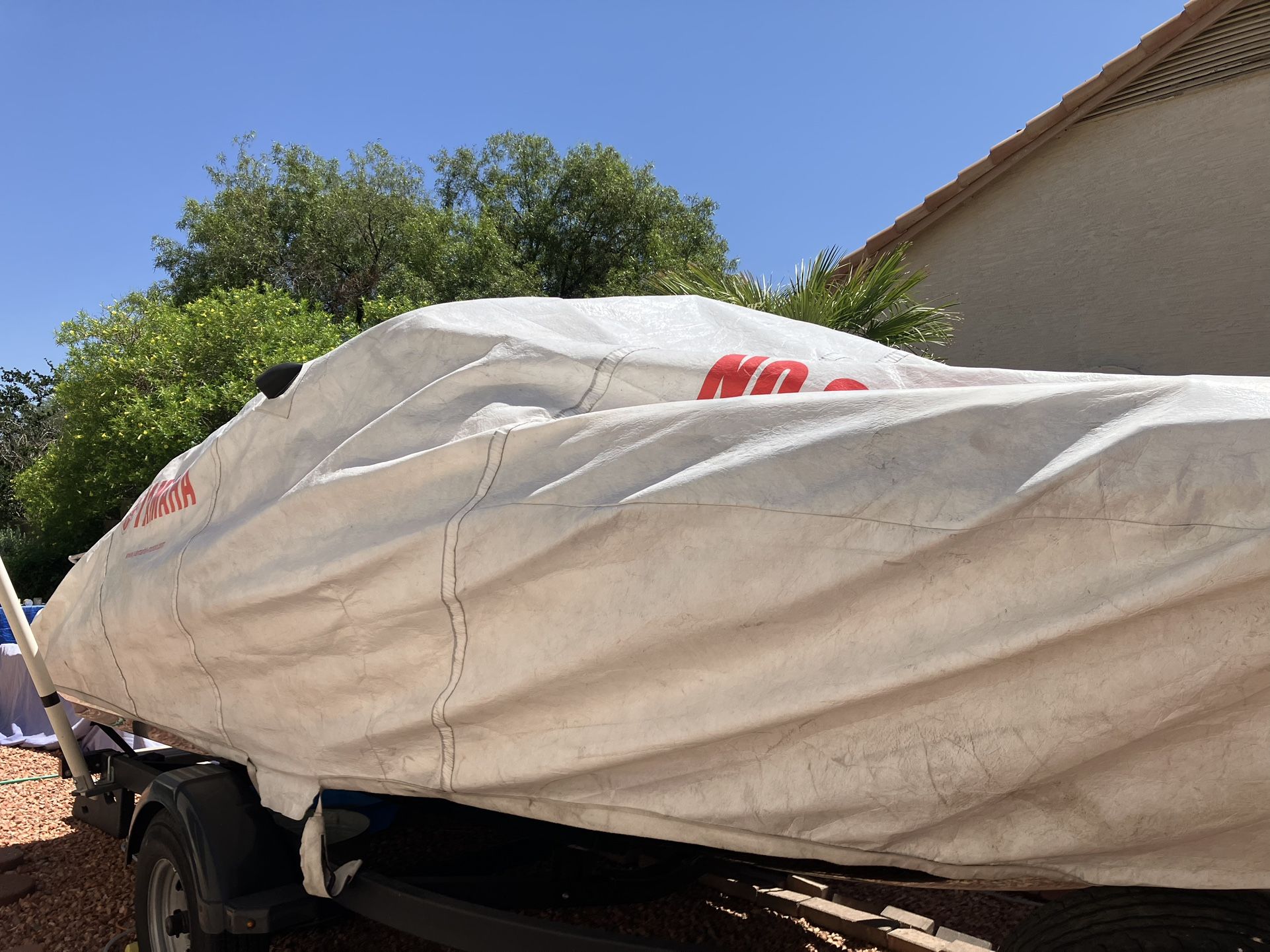 Yamaha 190 SX White Boat Cover