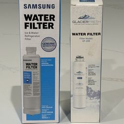 2 New Samsung Refrigerator Water Filters #DA39-00020B