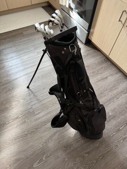 Tour X bag and Wilson D250 irons 5-G w/ 56° wedge