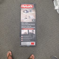New In Box HyLoft Garage Shelves 