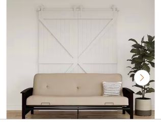 Wood Futon Frame with Mattress