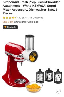 KitchenAid Fresh Prep Slicer/Shredder Attachment