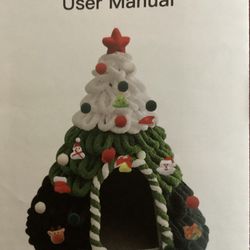 Handmade DYI  Christmas Tree Cat House, Pet Cave Cat Great Gift for Cat Lovers