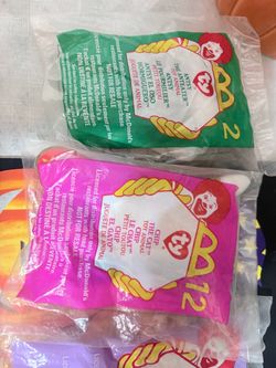 1999 McDonald’s Ty teenie beanie babies