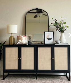 NEW Storage Cabinet TV Stand Sideboard *Firm