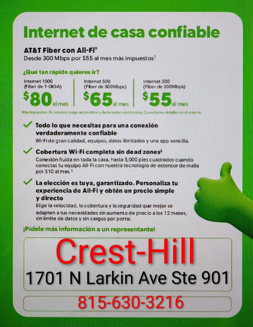 Crest Hill Cricket Hablamos Español Estamos En La Plaza De La Esquina Plainfield Rd Y LARKIN Ave