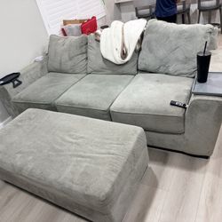 Sleeper Sofa, Love Seat and Ottoman