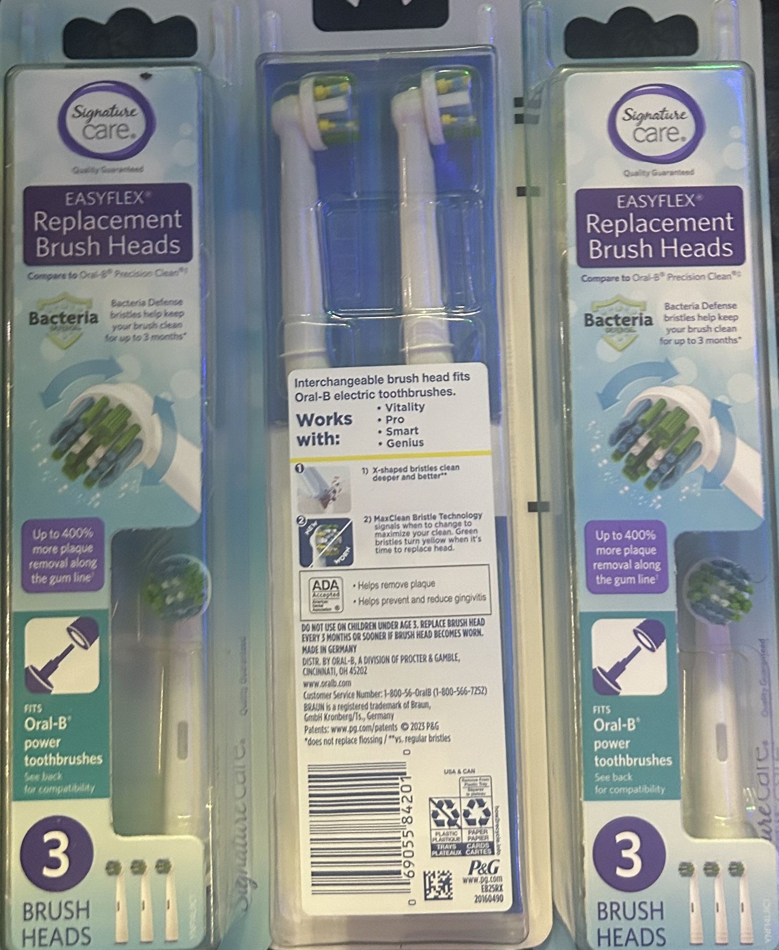 Phillips Sonicare Five Pack Replacement Heads ( Rounded Extra Soft ).