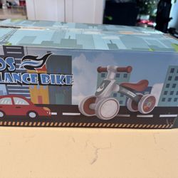 Brand New Pink Toddlers Balance Bike