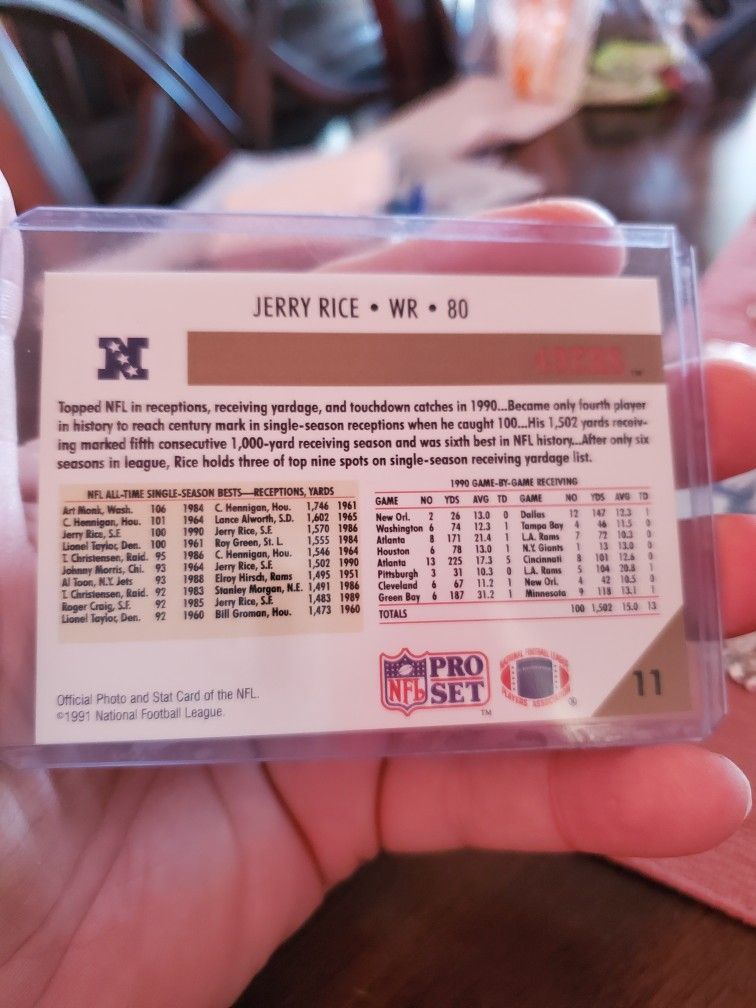 Jerry Rice San Francisco 49ers Football Cards for Sale in Port Richey, FL -  OfferUp