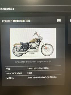 2016 HARLEY-DAVIDSON Seventy-two (XL1200V)