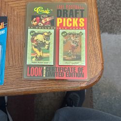 1991. Draft picks classic 50 collectible cards.