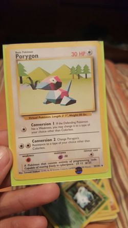 1999 Porgon Pokemon Card