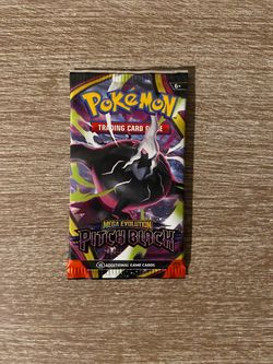 Single Sealed Pitch Black Booster Pack