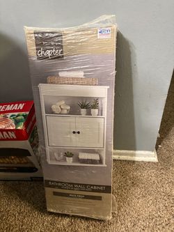 Bathroom wall cabinet