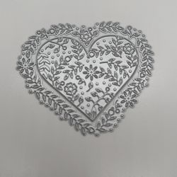 Glimmer Hot Plate- Heart