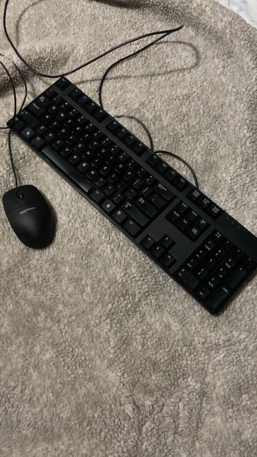 Keyboard and mouse