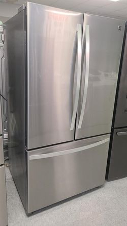 Kenmore 3-Door Stainless Steel Fridge
