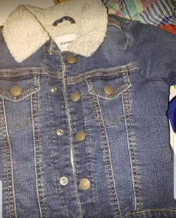 Old navy Denim coat size 3t