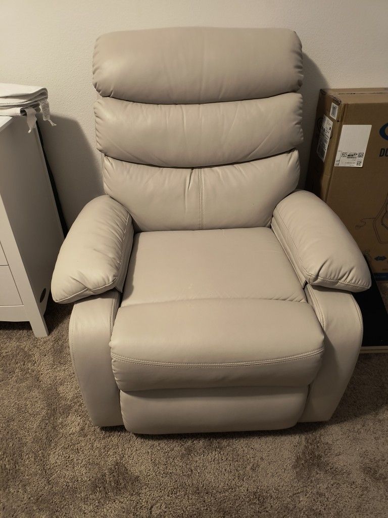 Leather Recliner - Nursing Chair