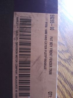 Harley Davidson part