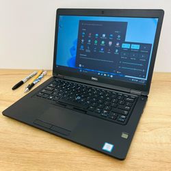 Dell i5 vPro Full HD Touchscreen laptop / Windows 11 Pro / Camera / HDMI / USB C / Bluetooth / Charger / Backlit / Fingerprint