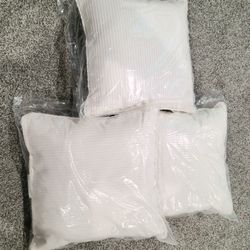3 NEW Accent Pillows 