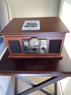 Victrola 6-in-1 Nostalgic Entertainment Center