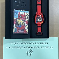 Toy Tokyo 20th Anniversary Watch Fire Cat Toy Tokyo 20th Anniversary Watch New