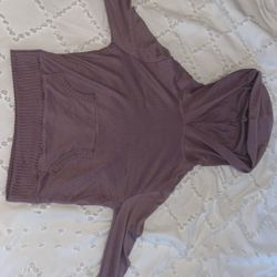 Purple Fitted Jacket 